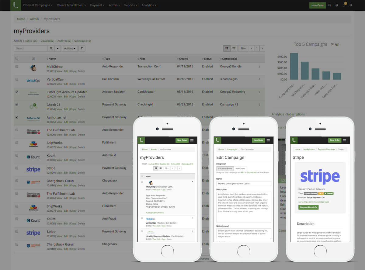 LimeLight Modern UI