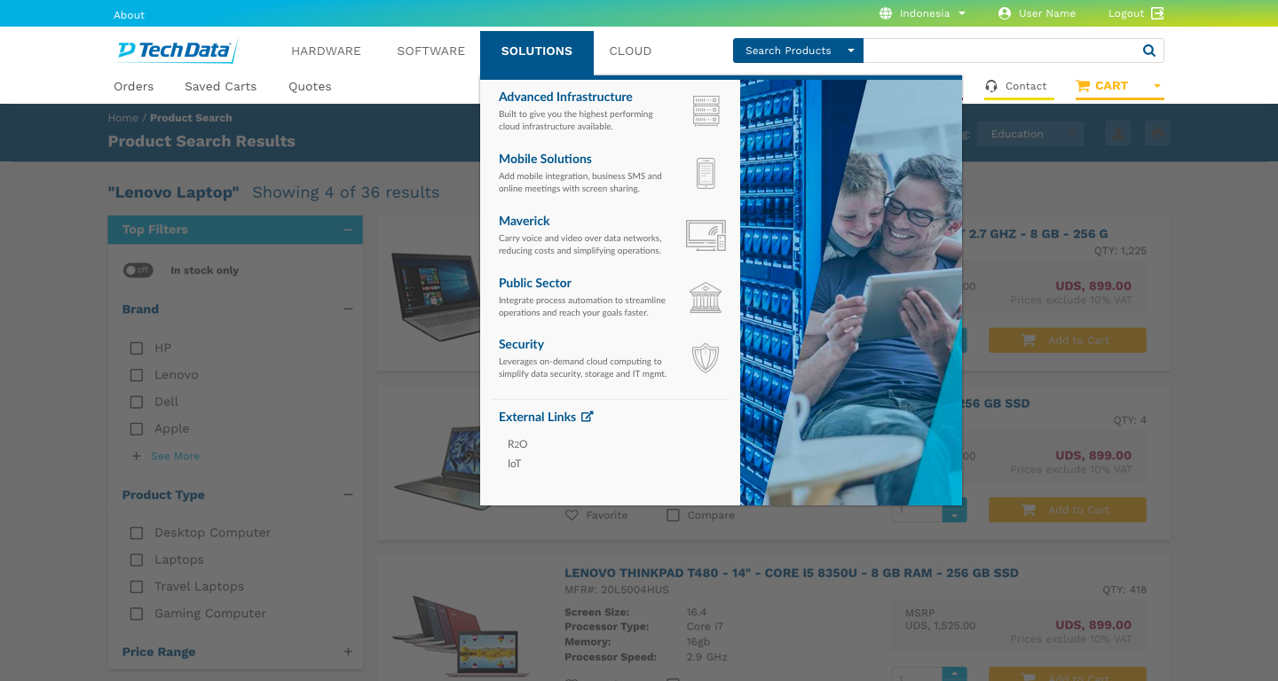 TD Shop - Solutions